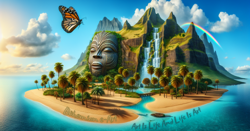 Wayne A. Cargill ~ Client Scout graphic design for Bohemian e-Art: Art Is Life And Life Is Art