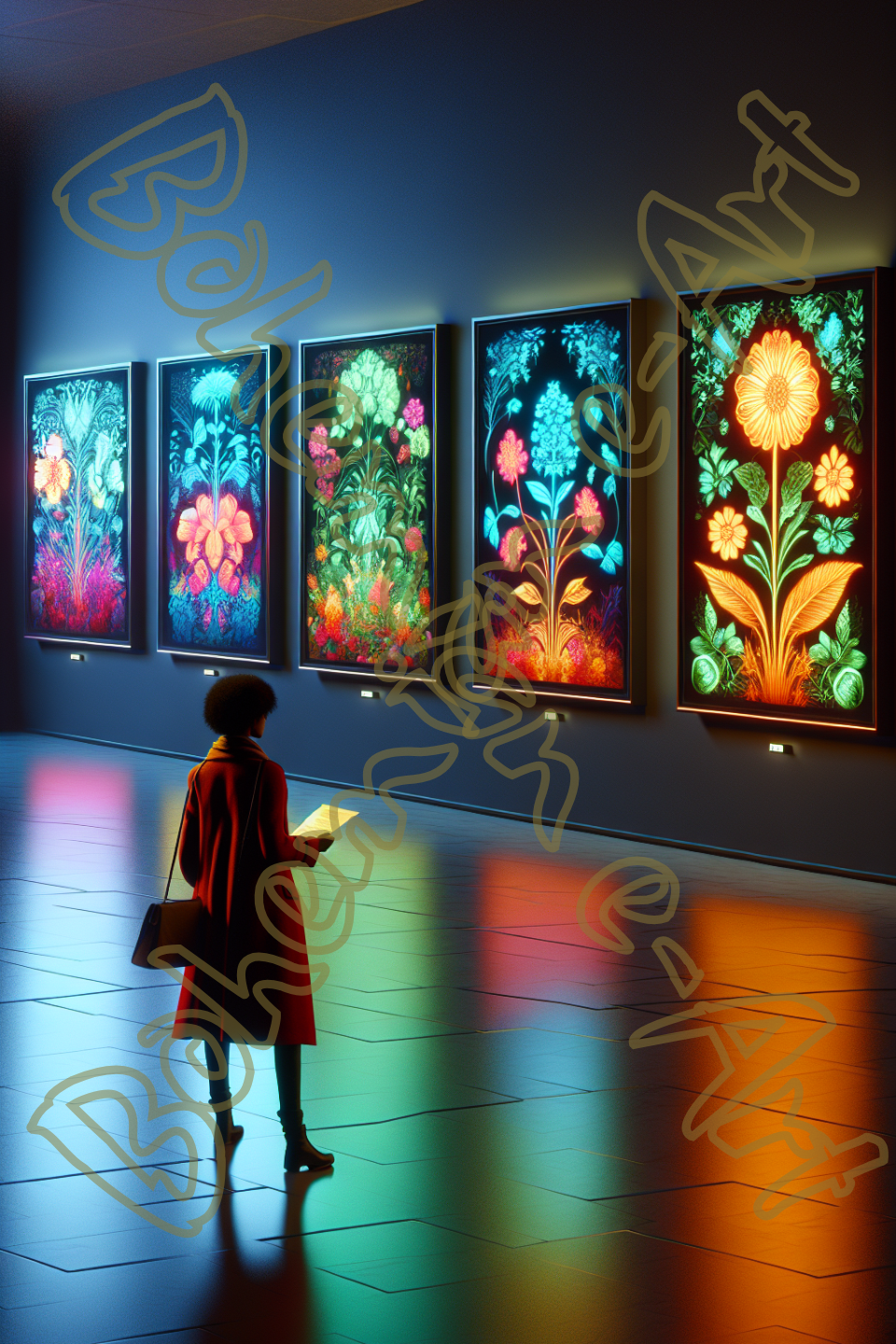 Wayne A. Cargill ~ Client Scout digital imagery for Bohemian e-Art: Art Is Life And Life Is Art - Gazing Girl